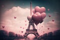 Celebrate Love in Paris: The Perfect Valentine`s Day Destination. Generative AI