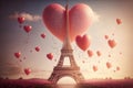 Celebrate Love in Paris: The Perfect Valentine`s Day Destination. Generative AI