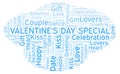Valentine's Day Special word cloud