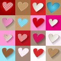 Valentine`s day white paper heart Pathwork.