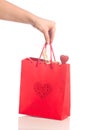 Valentine's shopping bag