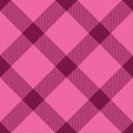 Valentine`s simple tartan diagonal burgundy pattern Royalty Free Stock Photo