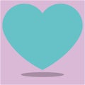 valentine safari blue heart 21
