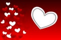 Valentine theme Royalty Free Stock Photo