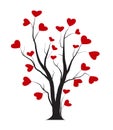 Valentine tree design