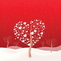 Valentine trees.