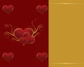 Valentines abstract background