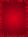 Valentines background, vector