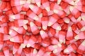 Valentines candy corn background Royalty Free Stock Photo