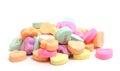 Valentines Candy Hearts Royalty Free Stock Photo