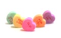 Valentines Candy Hearts Royalty Free Stock Photo