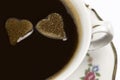 Valentines Coffee Royalty Free Stock Photo