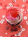 Valentines Cupcake Royalty Free Stock Photo
