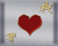Valentines cupids Royalty Free Stock Photo