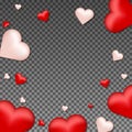 Valentines Day background with place for your text