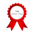 Valentines Day badge