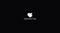 Valentines day black adn white logo