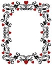 Valentines Day Border Frame