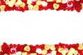 Valentines Day candy border