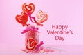 Valentines Day Candy in Jar