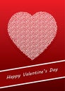 Valentines Day card Royalty Free Stock Photo