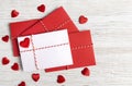 Valentines Day Envelope Mail, Red Heart, Valentine s Love Letter