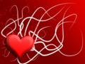 Valentines day heart Royalty Free Stock Photo