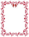 Valentines Day Hearts border