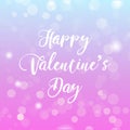 Valentines day light card background