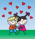 Valentines day or other love celebration Royalty Free Stock Photo