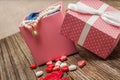 Valentines day pearl,diamond,necklase,gift Royalty Free Stock Photo
