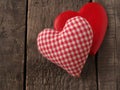 Valentines Day, red heart shape Royalty Free Stock Photo