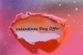valentines day sale Royalty Free Stock Photo