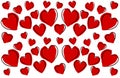 Valentines Day Seamless Pattern vectors