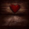 Valentines design - Heart in chains Royalty Free Stock Photo