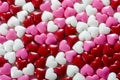 Valentines Heart Candy Background Royalty Free Stock Photo