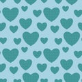 Valentines hearts seamless game puzzles pattern for wrapping paper and kids clothes print and fabrics and linens