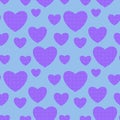 Valentines hearts seamless game puzzles pattern for wrapping paper and kids clothes print and fabrics and linens