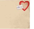 Valentines retro background Royalty Free Stock Photo