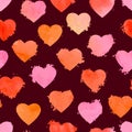 Valentines seamless pattern