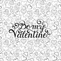 Valentines seamless pattern