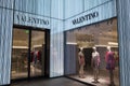 VALENTINO boutique night scene