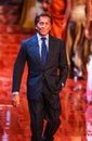 Valentino Garavani walks runway fashion show of Valentino Ready-To-Wear collection