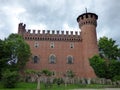 Italia. Torino. Parco del Valentino. Borgo Medievale Royalty Free Stock Photo