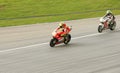 Valentino Rossi in action at Sepang, Malaysia