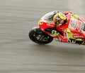 Valentino Rossi in action at Sepang, Malaysia