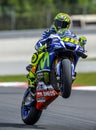 Valentino Rossi of Italy and Movistar Yamaha MotoGP Royalty Free Stock Photo