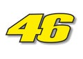 Valentino Rossi 46 Logo Royalty Free Stock Photo