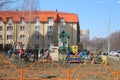 Korolev City. Valentinovka. New Playground. Royalty Free Stock Photo