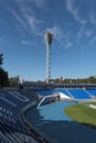 Valeriy Lobanovskyi Dynamo Stadium in Kiev, Ukraine